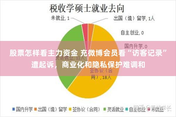 股票怎样看主力资金 充微博会员看“访客记录”遭起诉，商业化和隐私保护难调和