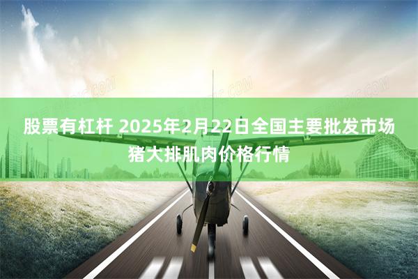 股票有杠杆 2025年2月22日全国主要批发市场猪大排肌肉价格行情